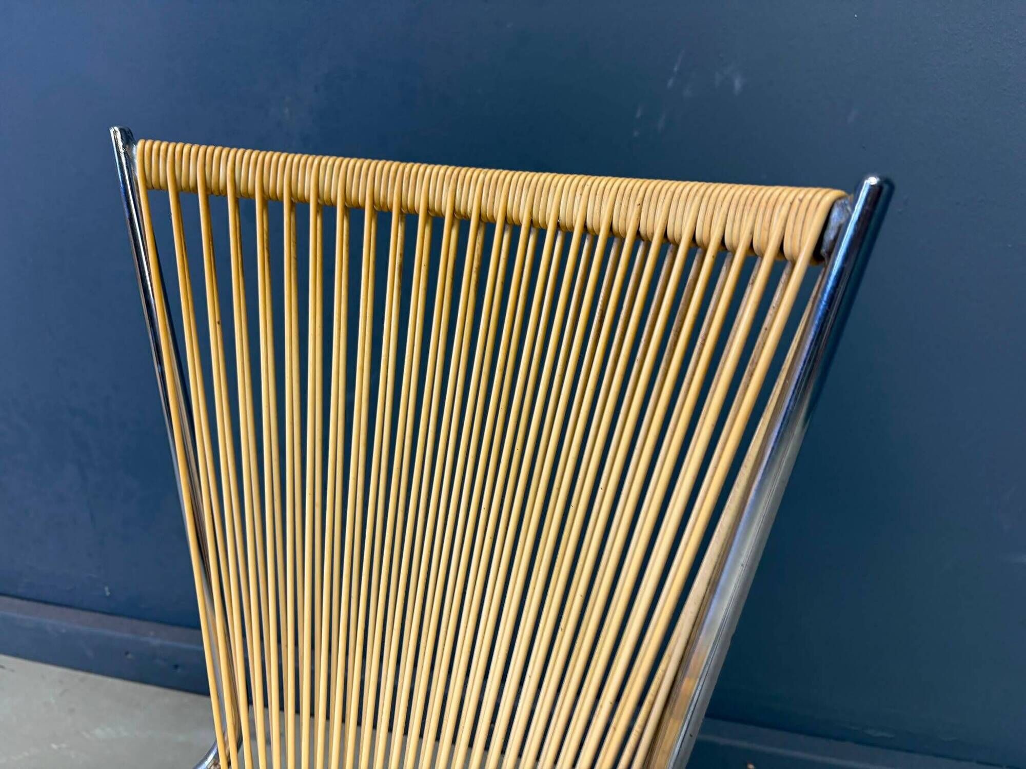Chaises 'scoubidou' vintage, ensemble de 6 - années 1960