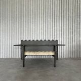 Funky loveseat (newly upholstered)