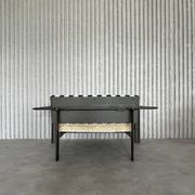 Funky loveseat (newly upholstered)