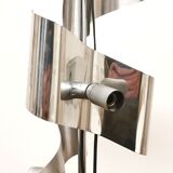 Stainless steel floor lamp, 1970