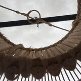 XXL rattan pendant light Natural rattan light