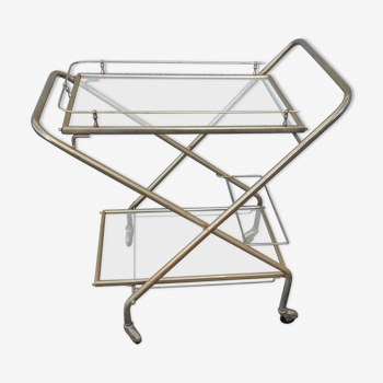 Folding rolling table, service