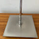Brushed aluminium design lamp