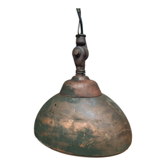 Antique copper Philips floor lamp suspension