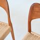 Arne Hovmand Olsen set of eight dining chairs in oak Mogens Kold Denmark 19