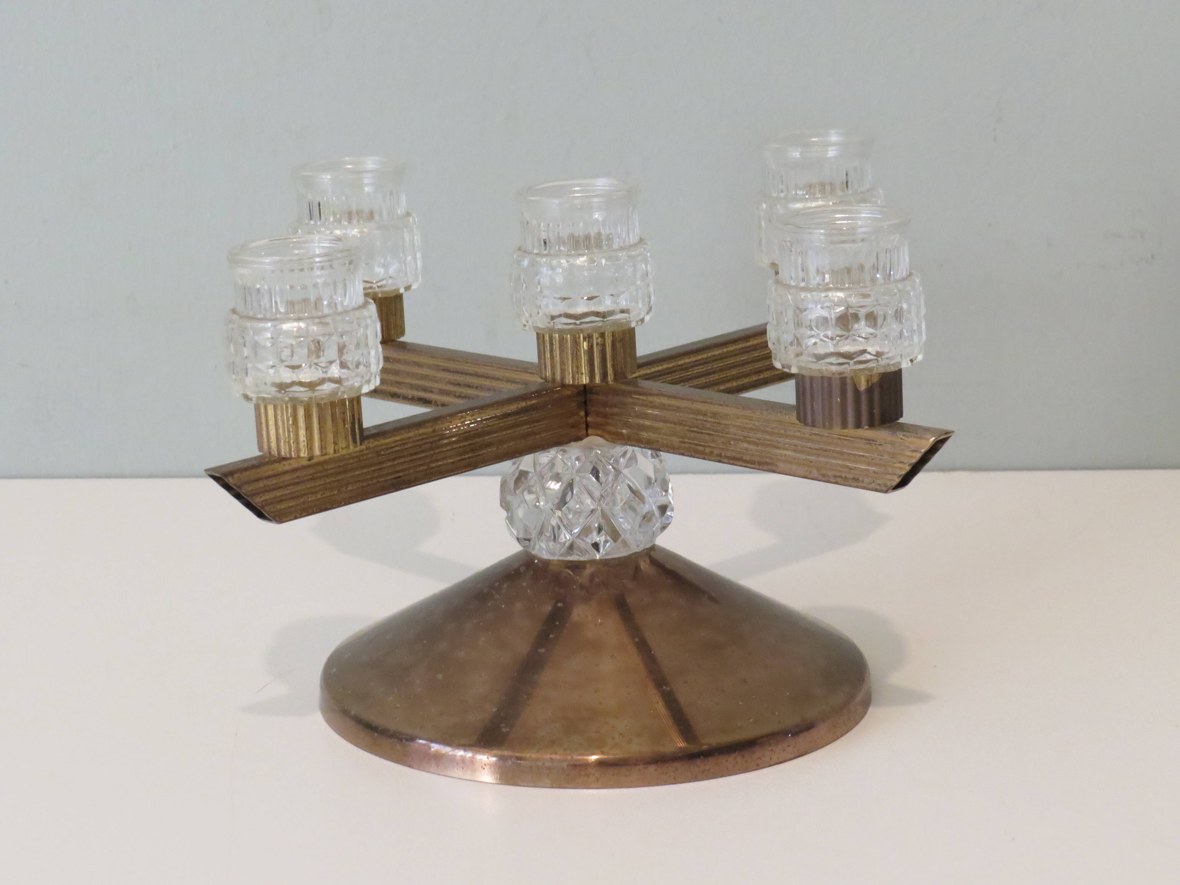 Art-Deco candlestick, Belgium 1930-1950