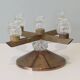 Art-Deco candlestick, Belgium 1930-1950