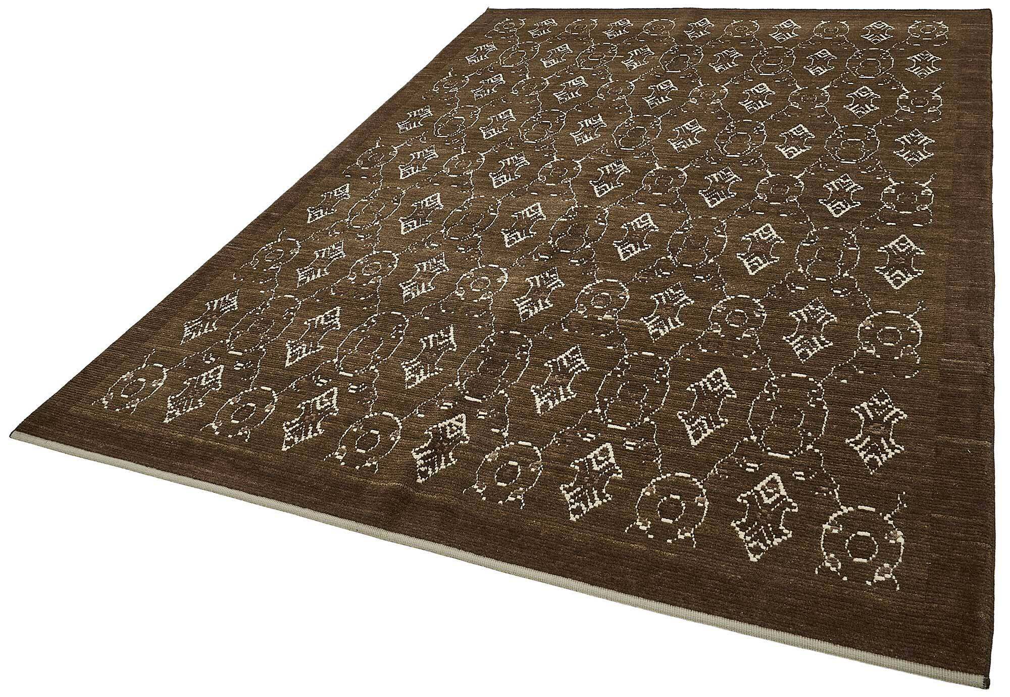 Turkish Handcrafted Loom Oushak Rug 212 cm x 308 cm