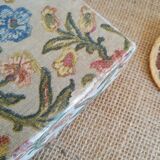 Dessous de plat mettlach motifs paons vintage