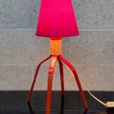 Drevo Humpolec spider table lamp Czechoslovakia 1960