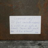 Ussr industrial plate