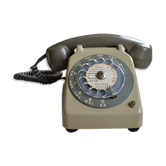 Telephone Socotel S63 gray dial vintage 1980
