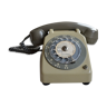 Téléphone Socotel S63 gris à cadran vintage 1980