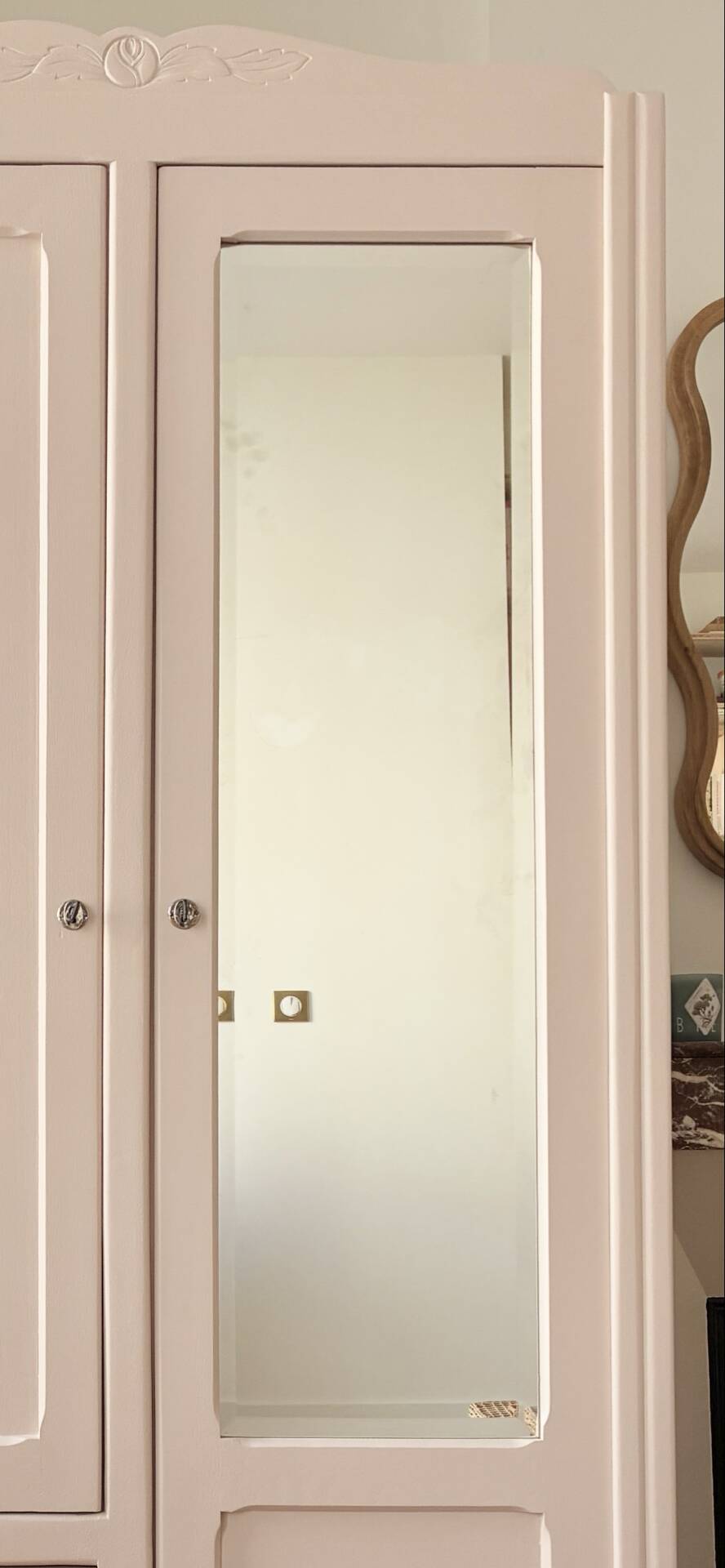 Colourful Art Deco wardrobe
