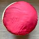 Vintage rattan pouf