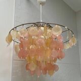 Mother-of-pearl tassel chandelier