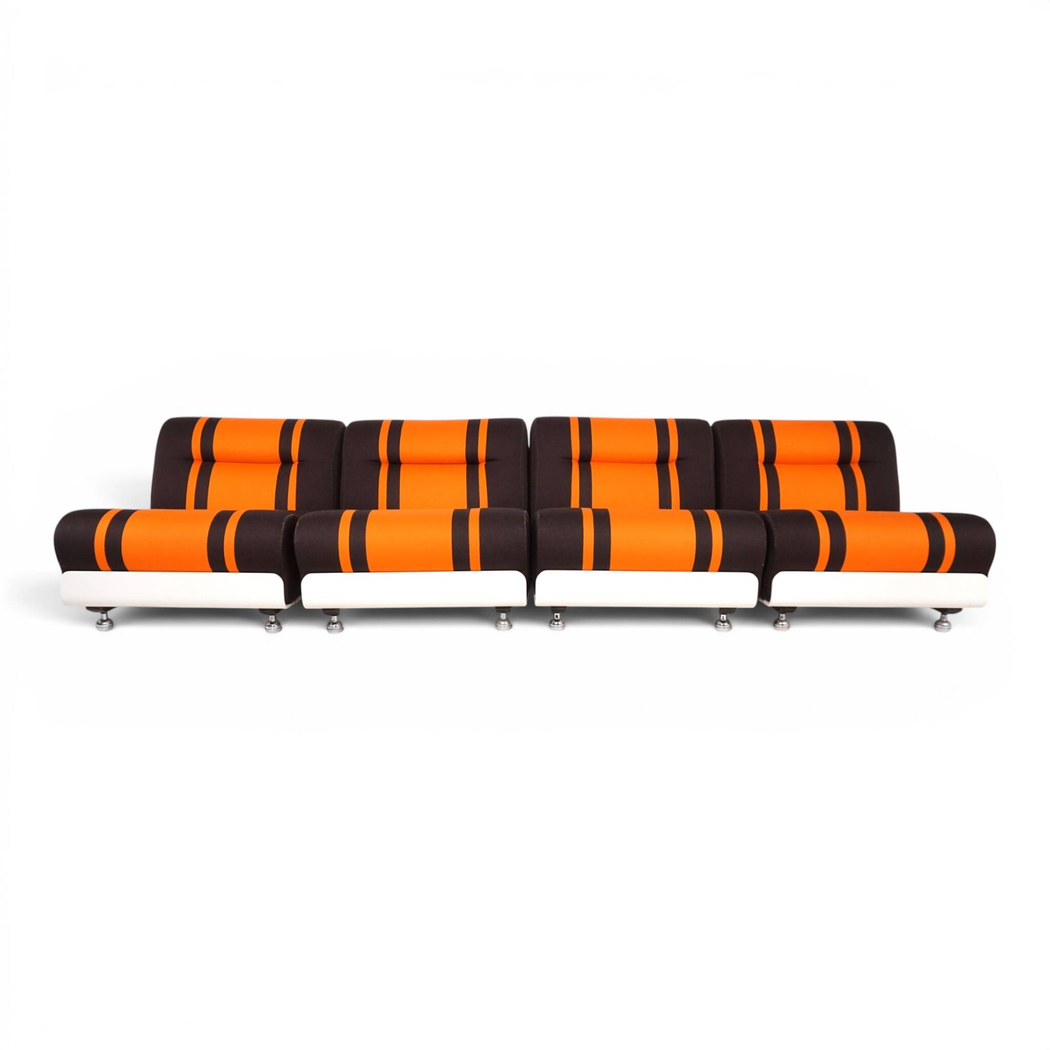 Canapé modulaire Cor Concha 4 pièces space age par Jo Otterpohl, 1970