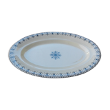 Oval dish Terre de Fer