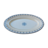 Plat ovale Terre de Fer S &G model indien
