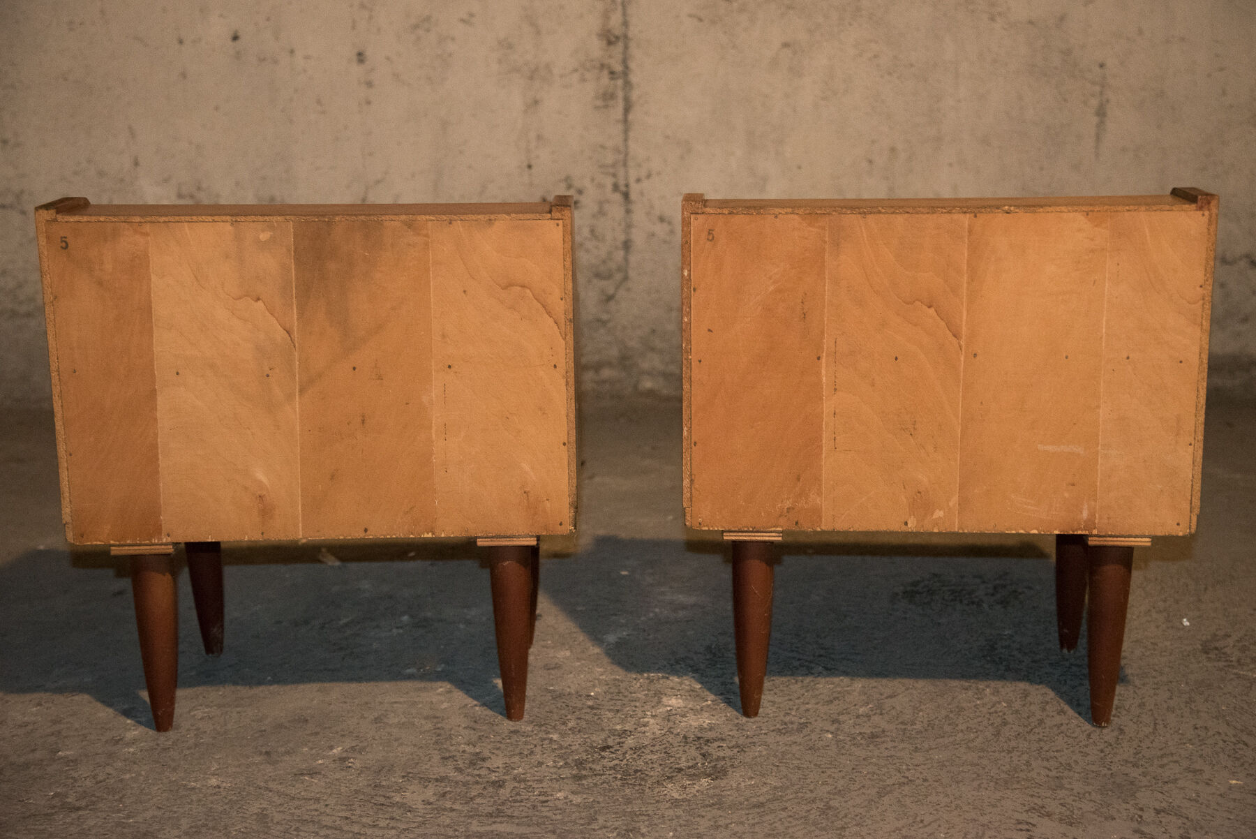 Pair of Art Deco bedsides