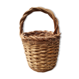 wicker round basket