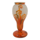 Charder Vase - French Glass (Schneider) Fougères model
