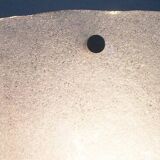 Frosted glass wall lamp by Kalmar Franken KG, 1960s.