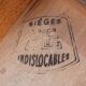 Set of 10 indestructible vintage bistro chairs signed ELF, 1950s.