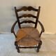 Provençal straw chair