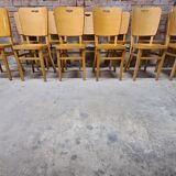 Set of 12 bistro chairs