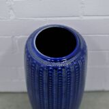Grand vase de sol bleu allemagne de l’ouest