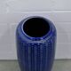 Vintage large blue floor vase west germany