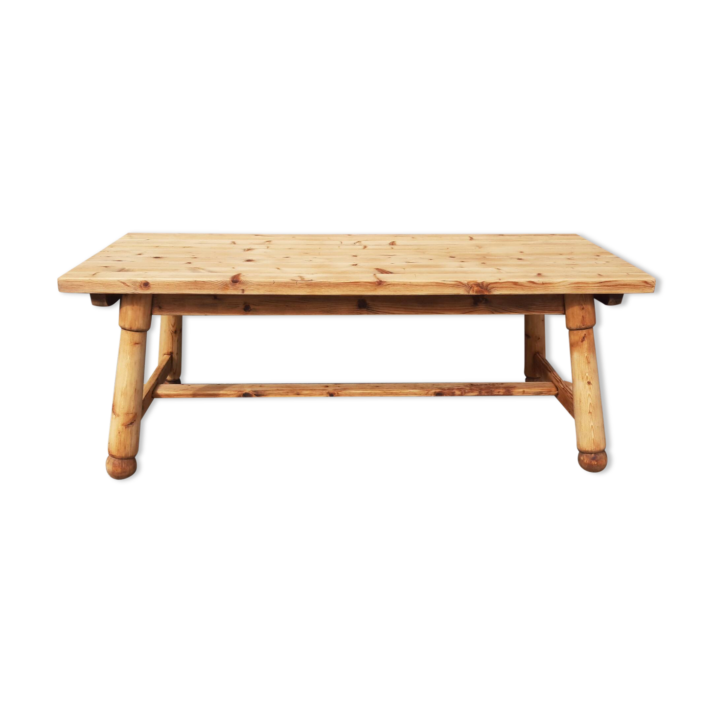 Brutalist table by Georges Robert (2 metres)