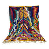 Tapis Boujaad marocain vintage en laine 306x200cm  tapis berbère abstrait