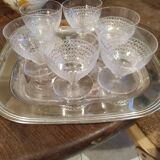Crystal port glasses