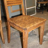 Set of two cannate chairs reconstruction