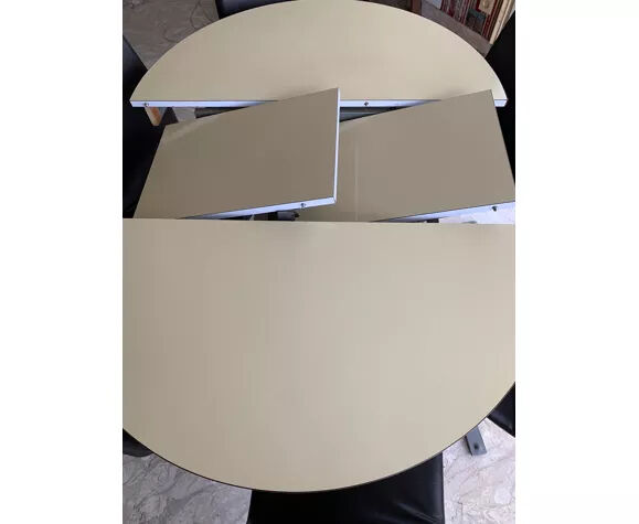 Table formica 1968 et 6 chaises