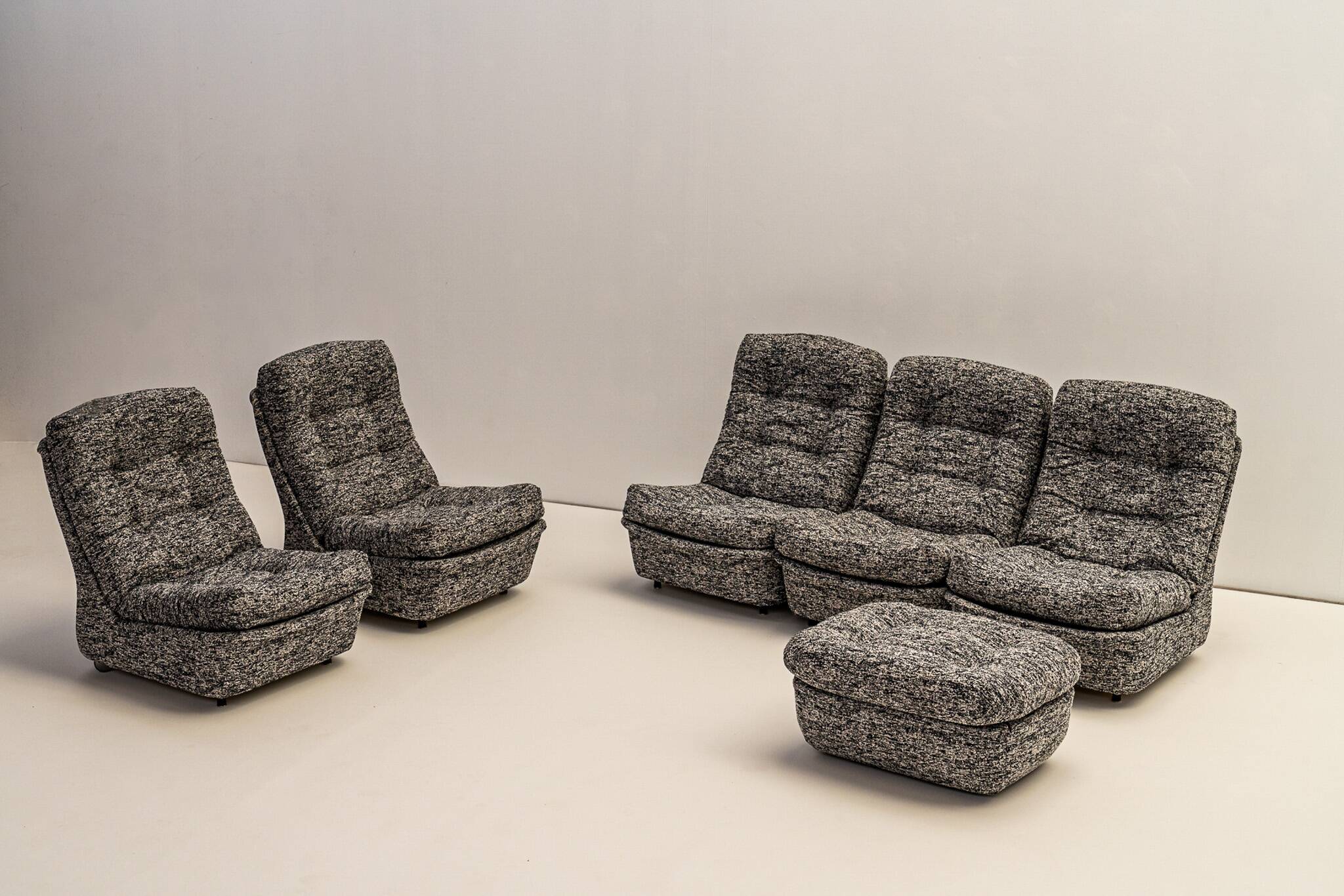 Orchidée modular lounge chairs by Michel Cadestin for Airborne, France