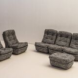 Orchidée modular lounge chairs by Michel Cadestin for Airborne, France
