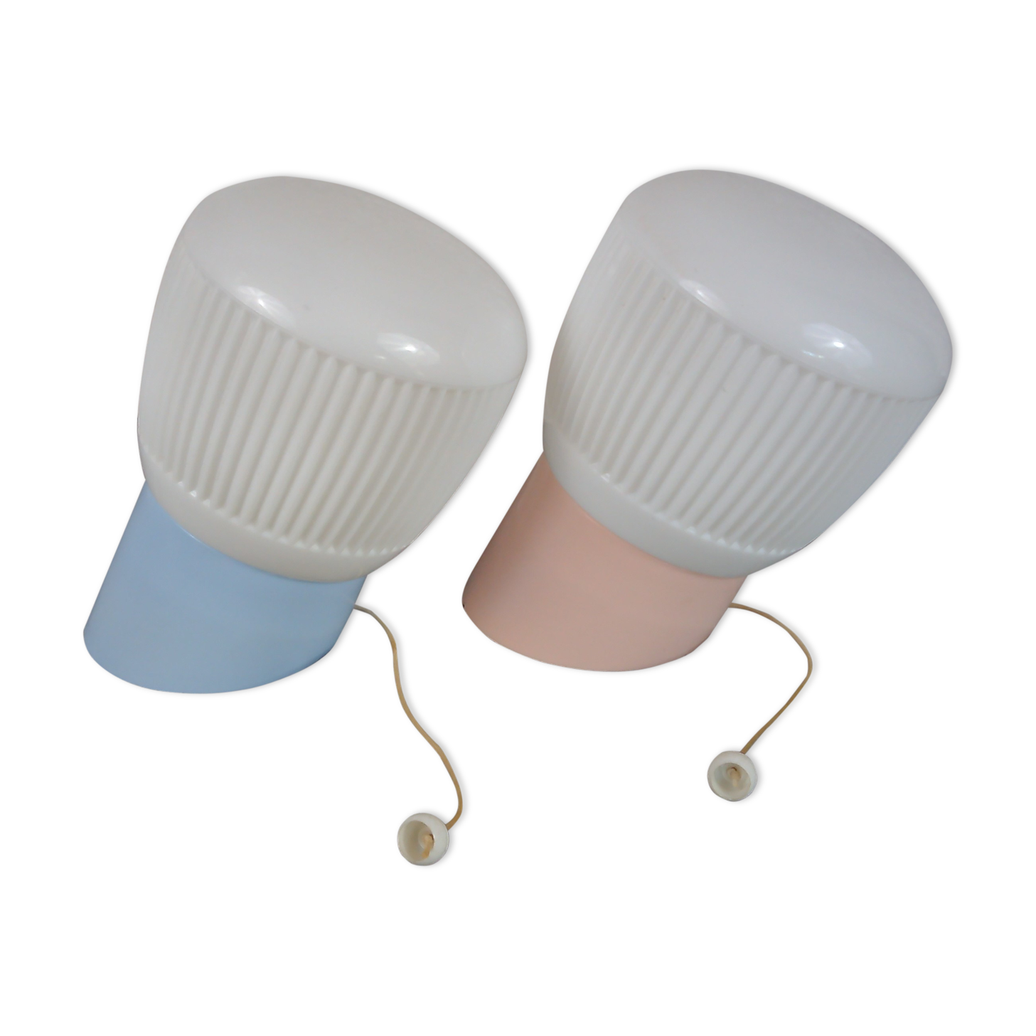 Vintage sconces, "His & Hers" set of 2. Germany 1970/80