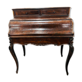 Mahogany secretary mid-nineteenth