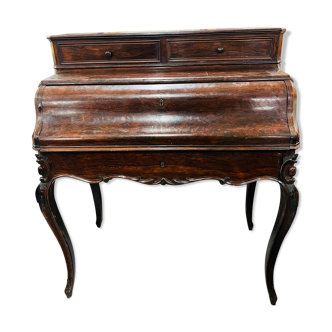 Mahogany secretary mid-nineteenth