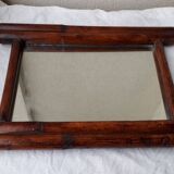 Wooden mirror