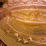 Cup and glass tray