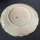 Thistle-decorated barbotine plate