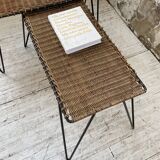 Duo of wicker tables RaouDuo of wicker tables Raoul Guysl Guys