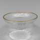 Vase nineteenth glass or crystal high gold beautiful workmanship