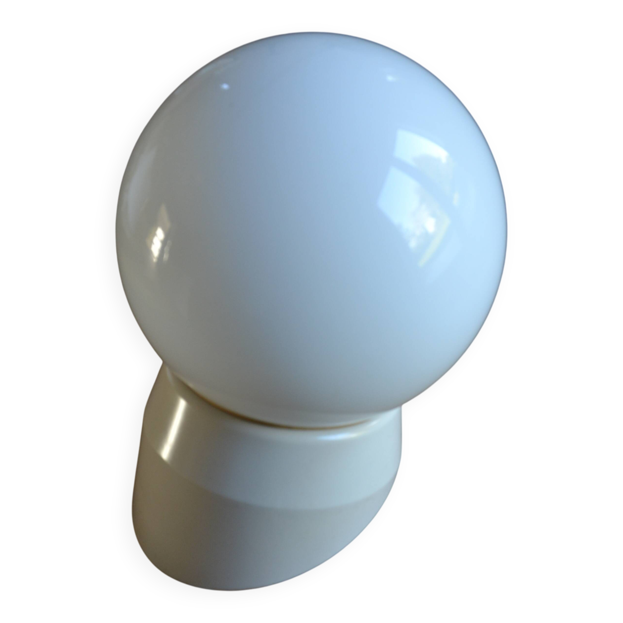 Vintage opaline wall lamp