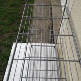 Metal shelf 6 H 210 cm grids