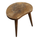 Tabouret tripode 1960 artisanal h43cm